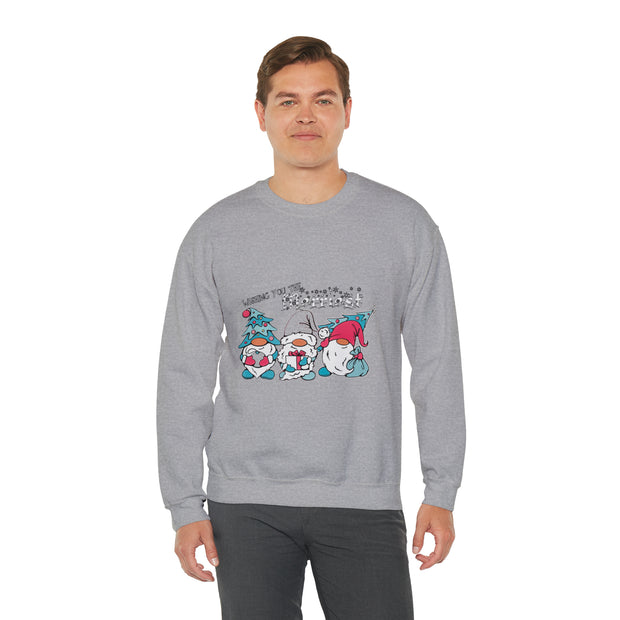Gnome Christmas Unisex Heavy Blend™ Crewneck Sweatshirt