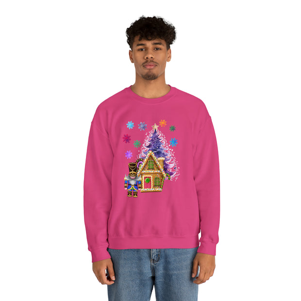 Gnome Nutcracker Unisex Heavy Blend™ Crewneck Sweatshirt