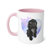 Puppy Love Accent Mugs, 11oz