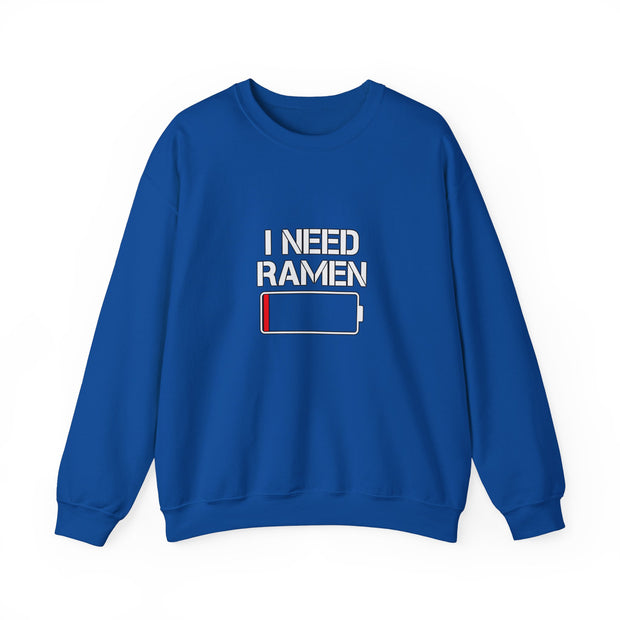 I Need Ramen Unisex Heavy Blend™ Crewneck Sweatshirt