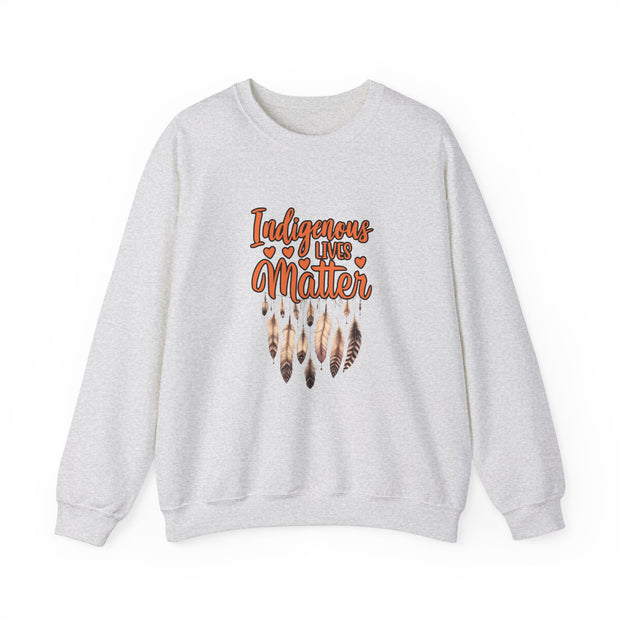Indigenous Lives Matter Unisex Heavy Blend™ Crewneck Sweatshirt