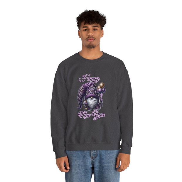 Gnome New Year Unisex Heavy Blend™ Crewneck Sweatshirt
