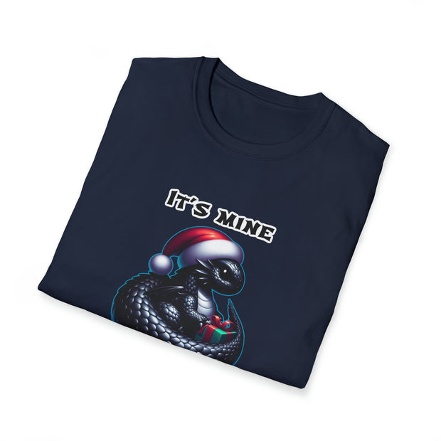 Christmas dragon Unisex Softstyle T-Shirt