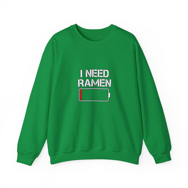 I Need Ramen Unisex Heavy Blend™ Crewneck Sweatshirt