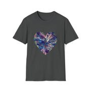 Heart Butterfly Unisex Softstyle T-Shirt