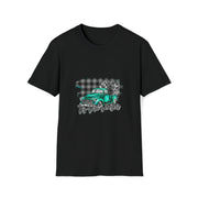 Christmas truck Unisex Softstyle T-Shirt