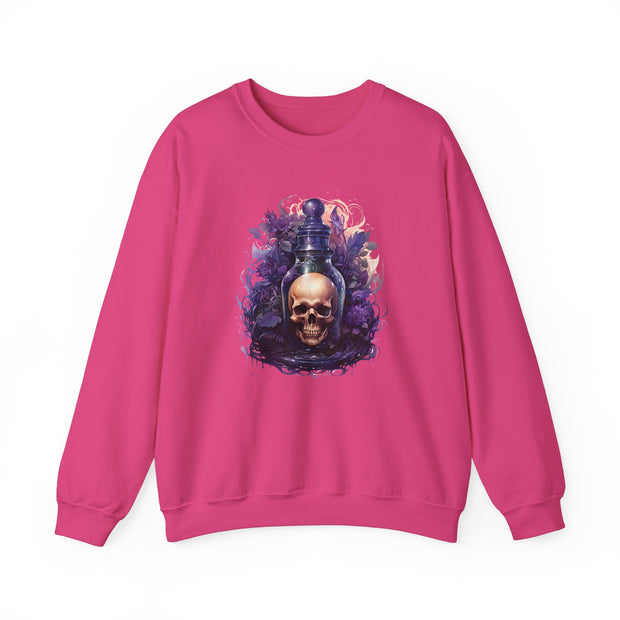 Bottled Skull Unisex Heavy Blend™ Crewneck Sweatshirt