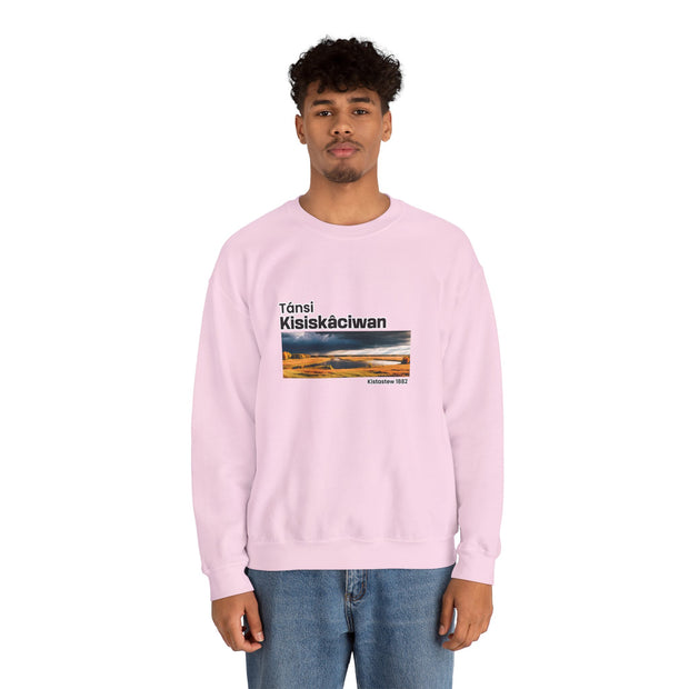 Tánsi Cree Saskatchewan Unisex Heavy Blend™ Crewneck Sweatshirt