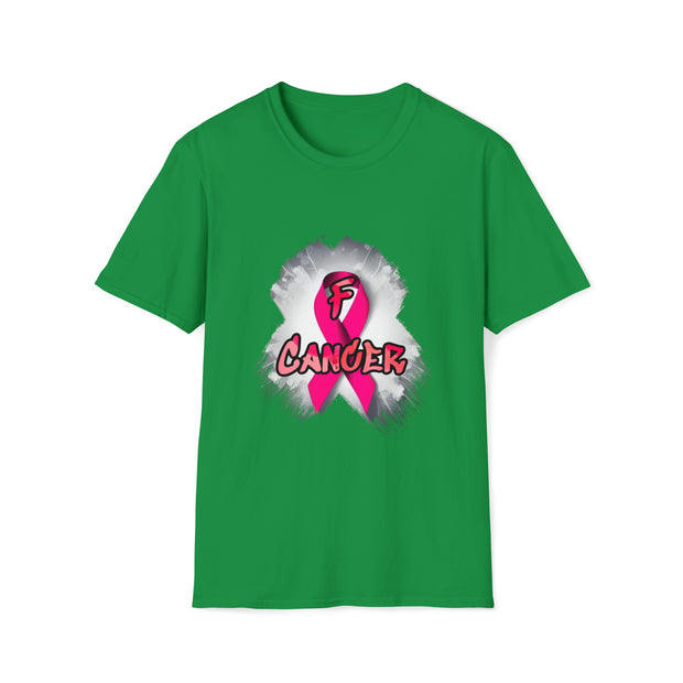 F cancer Unisex Softstyle T-Shirt