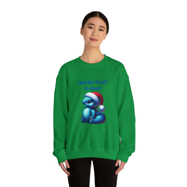 Christmas Dragon Unisex Heavy Blend™ Crewneck Sweatshirt
