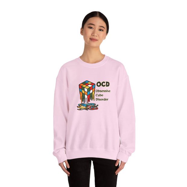 Rubik Cube Unisex Heavy Blend™ Crewneck Sweatshirt