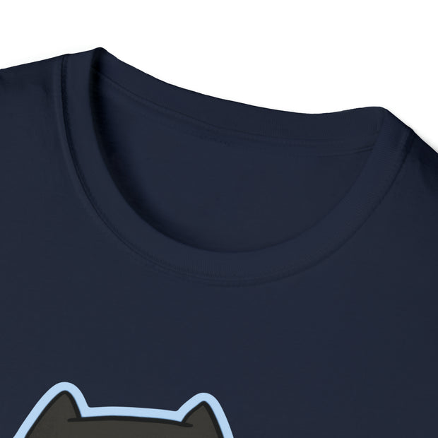Christmas cat Unisex Softstyle T-Shirt