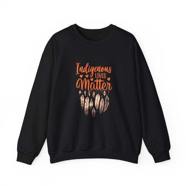 Indigenous Lives Matter Unisex Heavy Blend™ Crewneck Sweatshirt