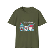 Gnome Christmas Unisex Softstyle T-Shirt