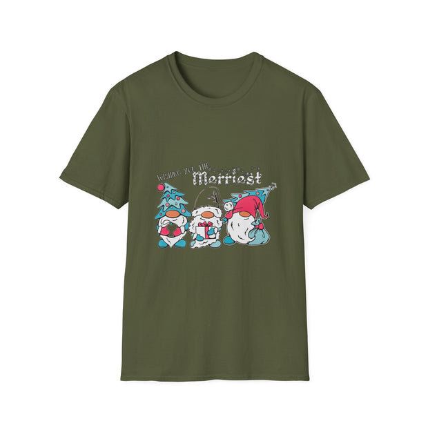 Gnome Christmas Unisex Softstyle T-Shirt