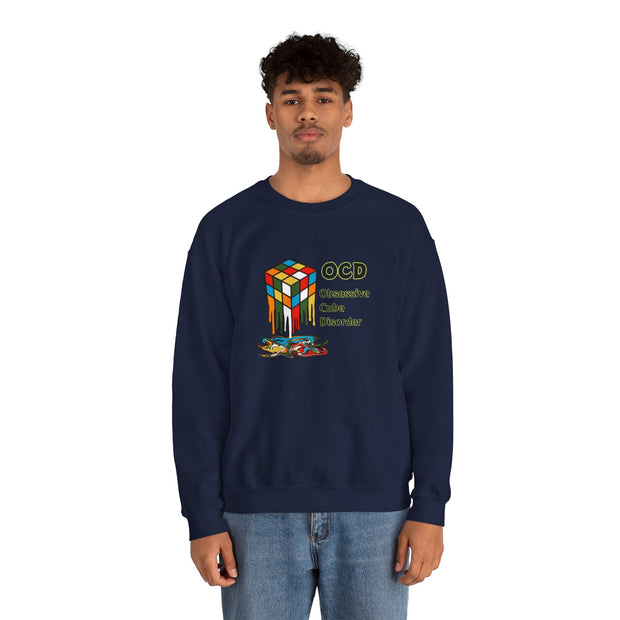 Rubik Cube Unisex Heavy Blend™ Crewneck Sweatshirt