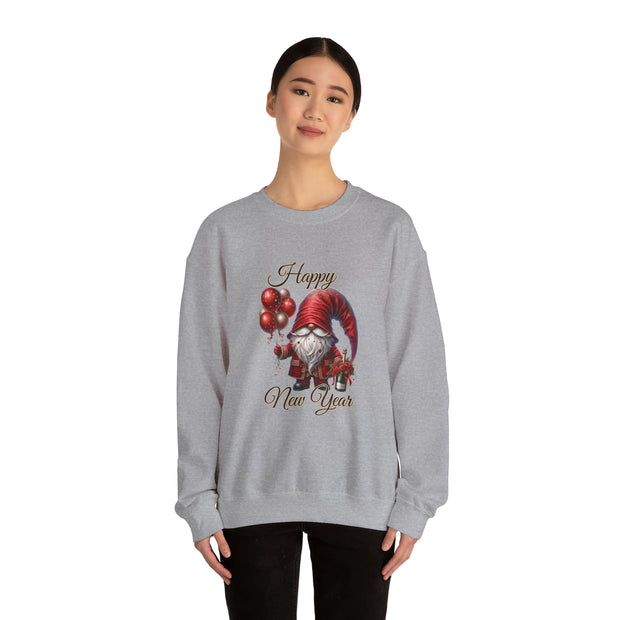 Gnome New Year Unisex Heavy Blend™ Crewneck Sweatshirt