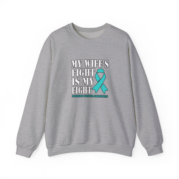My Wife’s Fight Unisex Heavy Blend™ Crewneck Sweatshirt