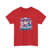 Graffiti Anime Girls Unisex Heavy Cotton Tee