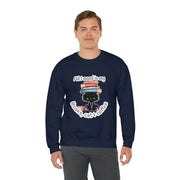 Books, Cat & Coffee Unisex Heavy Blend™ Crewneck Sweatshirt