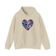 Heart Butterfly Unisex Heavy Blend™ Hooded Sweatshirt
