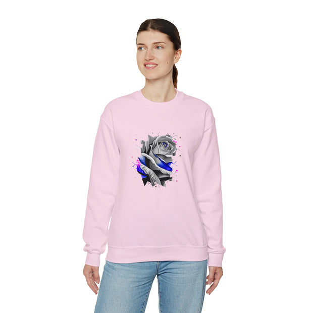 Rose Unisex Heavy Blend™ Crewneck Sweatshirt