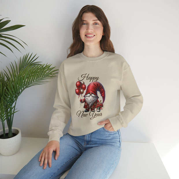 Gnome New Year Unisex Heavy Blend™ Crewneck Sweatshirt