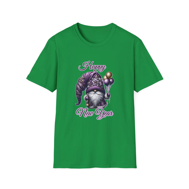 Gnome New Year Unisex Softstyle T-Shirt