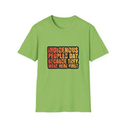 Indigenous Peoples Day Unisex Softstyle T-Shirt