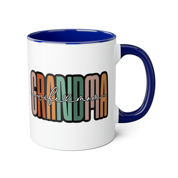 Grandma Accent Mugs, 11oz