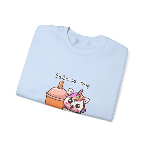Unicorn Boba Unisex Heavy Blend™ Crewneck Sweatshirt