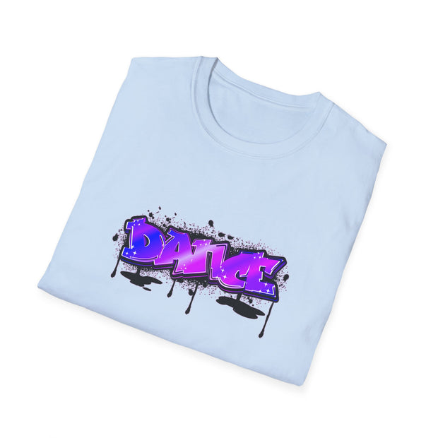Graffiti Dance Unisex Softstyle T-Shirt