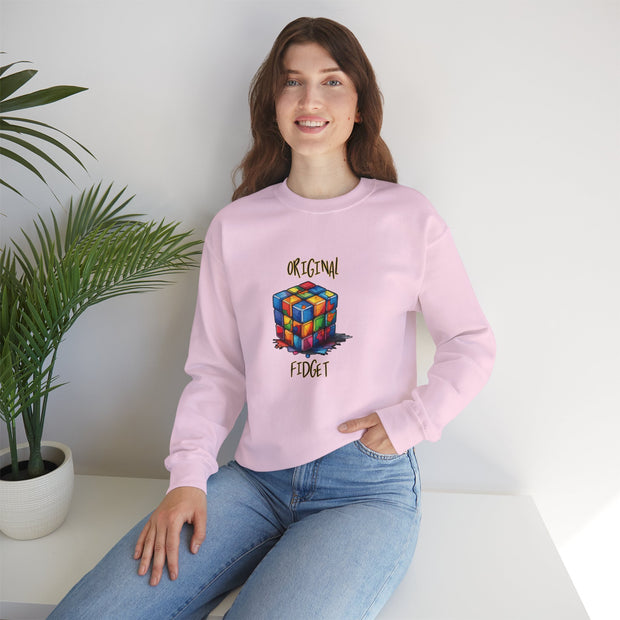 Rubik Cube Unisex Heavy Blend™ Crewneck Sweatshirt