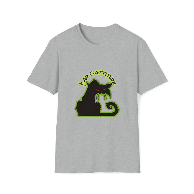 Bad Cattitude Unisex Softstyle T-Shirt