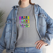 Cancer Survivor Unisex Heavy Cotton Tee