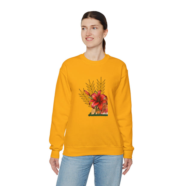 Saskatchewan Lily Unisex Heavy Blend™ Crewneck Sweatshirt
