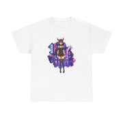 Anime Female Demon Unisex Heavy Cotton Tee