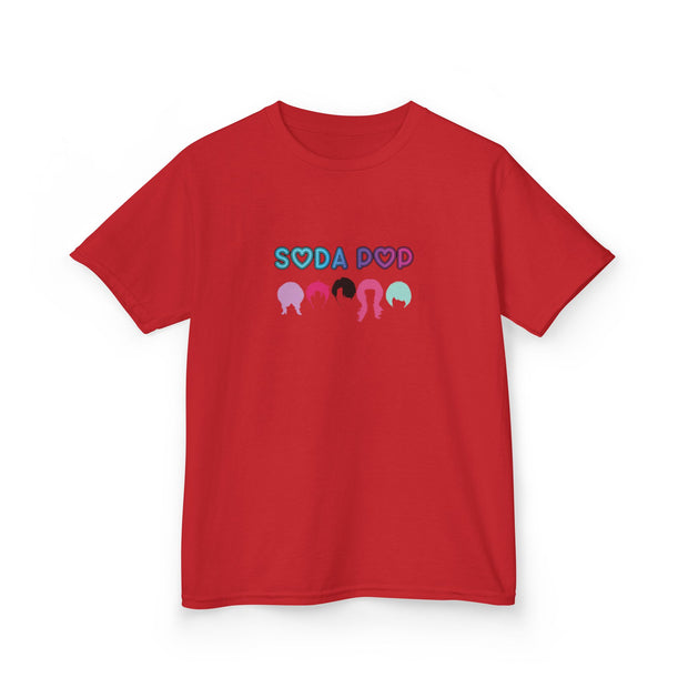 Cute Kids Soda Pop Cotton Tee , Kids Birthday Gift, Summer T-Shirt, Playful Graphic Tee, Party Outfit