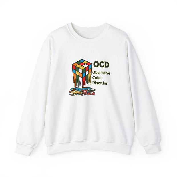 Rubik Cube Unisex Heavy Blend™ Crewneck Sweatshirt