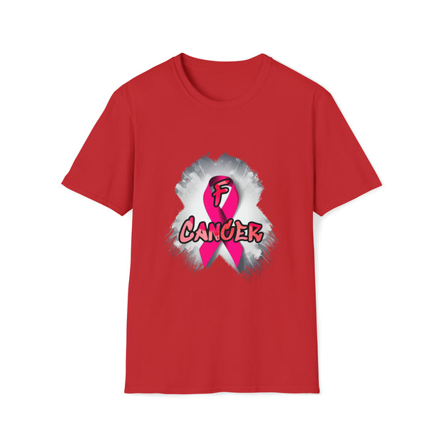F cancer Unisex Softstyle T-Shirt