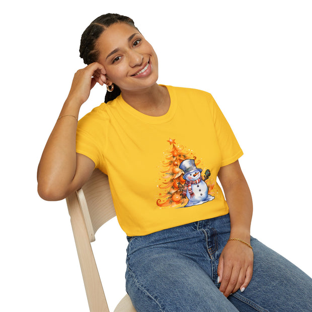 Snowman Unisex Softstyle T-Shirt