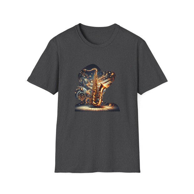 Saxophone Unisex Softstyle T-Shirt