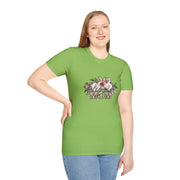 Mom Flowers Unisex Softstyle T-Shirt