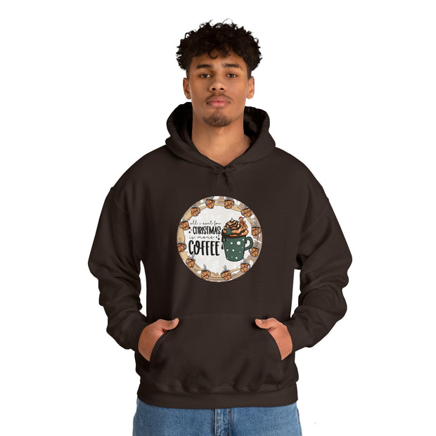 Christmas Coffee Unisex Heavy Blend™ Hooded Sweatshirt