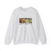 Golden Musical Notes Unisex Heavy Blend™ Crewneck Sweatshirt