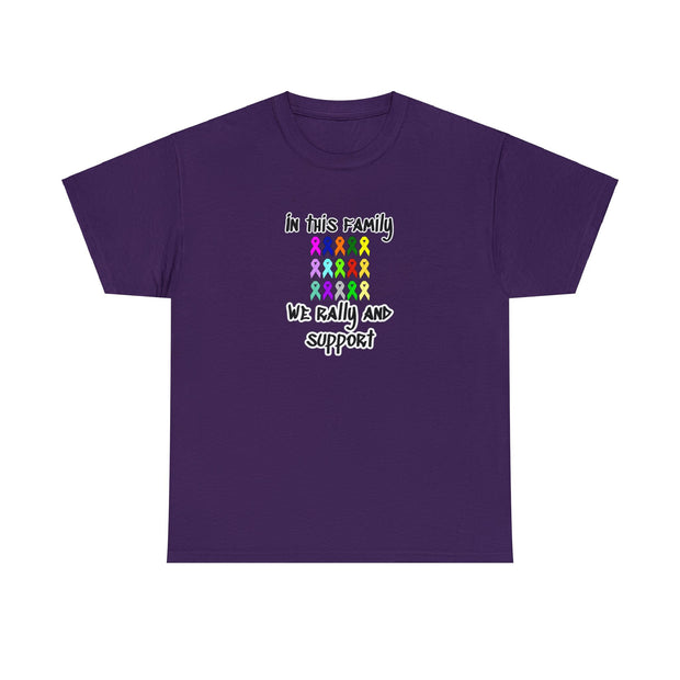 Cancer Support Unisex Heavy Cotton Tee