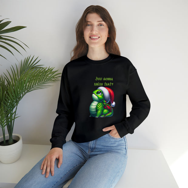 Christmas dragon Unisex Heavy Blend™ Crewneck Sweatshirt