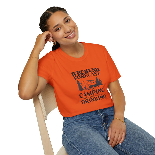 Weekend Forecast Unisex Softstyle T-Shirt