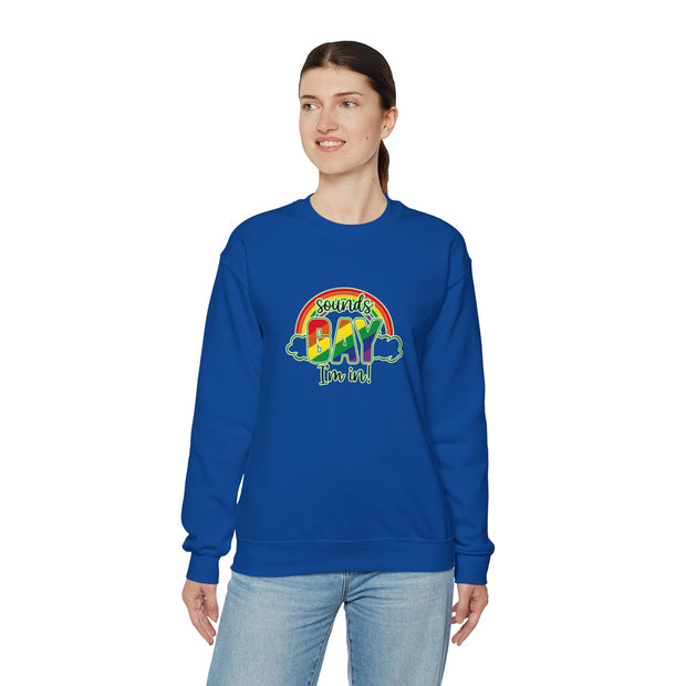 Sounds Gay Unisex Heavy Blend™ Crewneck Sweatshirt