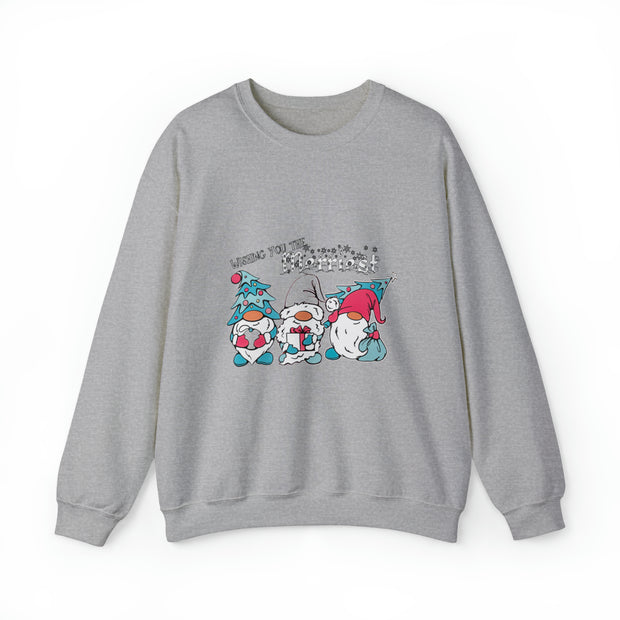 Gnome Christmas Unisex Heavy Blend™ Crewneck Sweatshirt